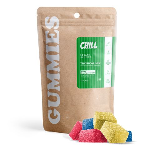 10mg Broad Spectrum CBD Gummies - Tropical Mix - Thumbnail 2