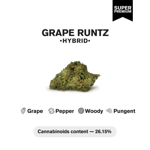 Grape Runtz Flower - THCA - Hybrid - Thumbnail 4