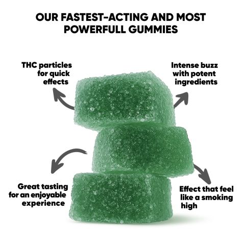 50mg Broad Spectrum CBD & Mushroom Blend Gummies - Thumbnail 10