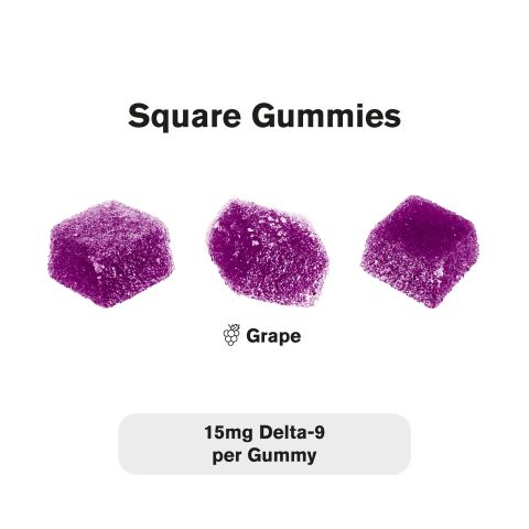 15mg Delta 9 Gummies - Grape - Thumbnail 4