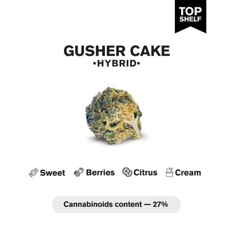 Gusher Cake Flower - THCA - Hybrid - Thumbnail 4