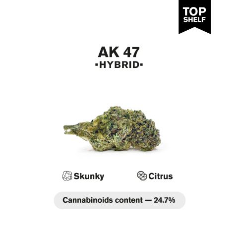 AK47 Flower - THCA - Hybrid - Thumbnail 4