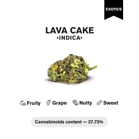 Lava Cake Flower - THCA - Indica - Thumbnail 4