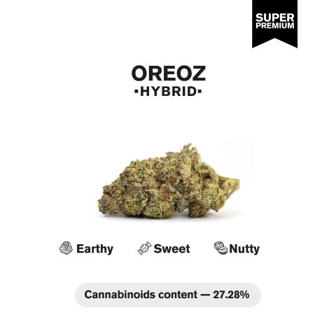 Oreoz Flower - THCA - Hybrid - Thumbnail 5