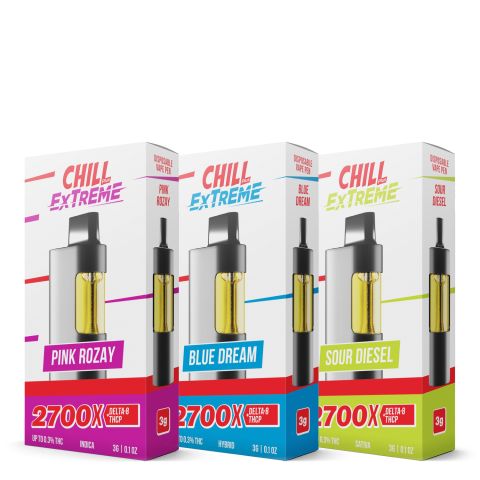 3ml D8 & THCP Vape Pens Bundle - Chill Extreme - Thumbnail 1