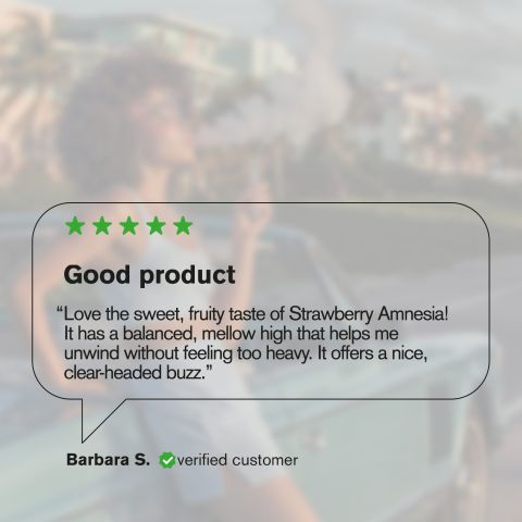 2000mg D8 Vape Cart - Strawberry Amnesia - Sativa - 2ml - Thumbnail 7