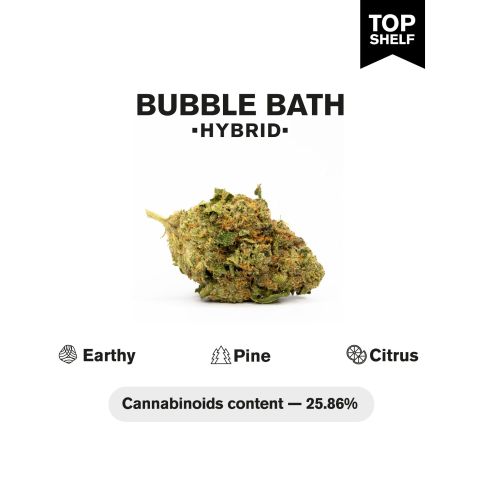 Bubble Bath Flower - THCA - Hybrid - Thumbnail 5