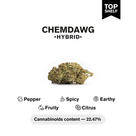 Chemdawg Flower - THCA - Hybrid - Thumbnail 5