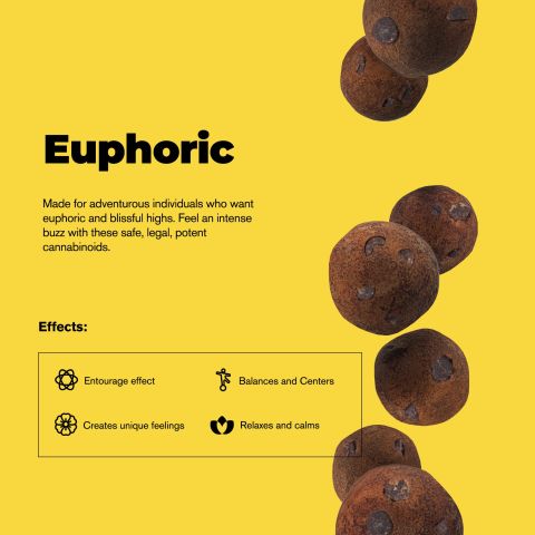 10mg Delta 8 Dough Bites - Double Chocolate Chip Bites - Thumbnail 5