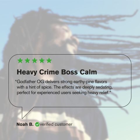 1.5g Godfather OG King Size Pre-Roll - Hybrid - THCA - 5 Joints - Thumbnail 10