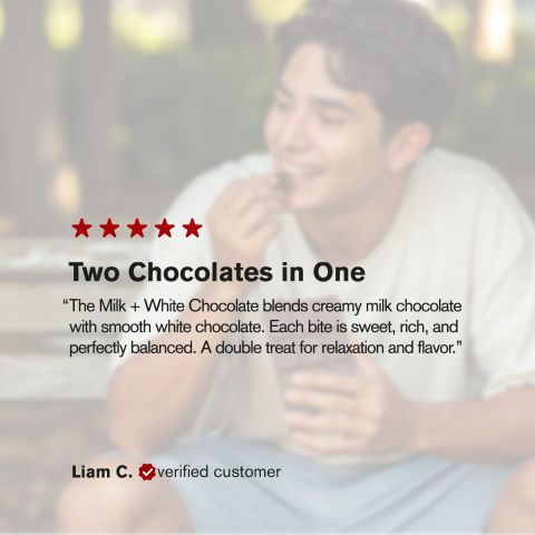 600mg Milk & White Chocolate Bar - Delta 8 - Thumbnail 6