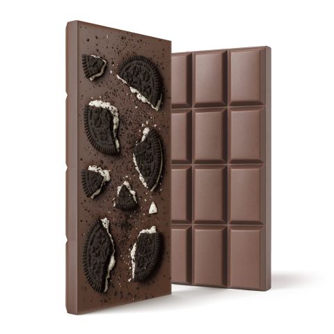 600mg Milk Chocolate & Cookies Bar - Delta 8 - Thumbnail 1