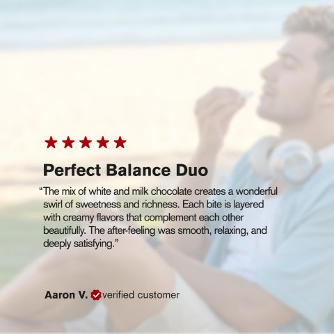 600mg White & Milk Chocolate Bar - Delta 8 - Thumbnail 6