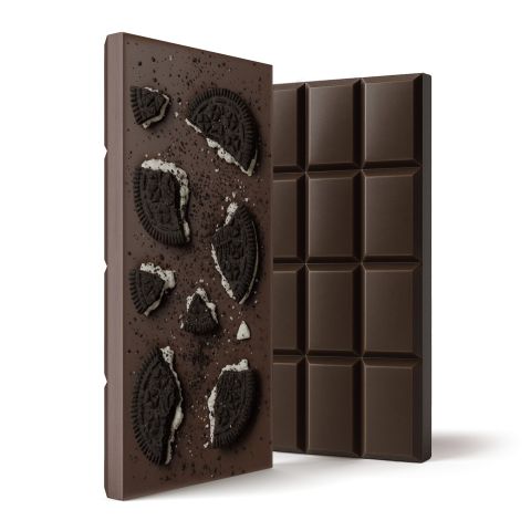 600mg Dark Chocolate & Cookies Bar - Delta 8 - Thumbnail 1