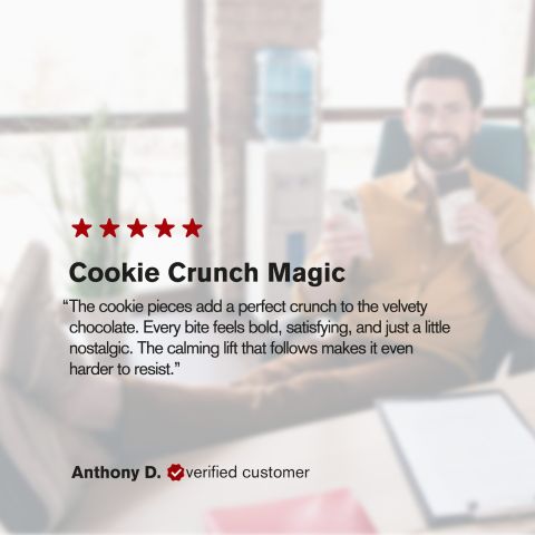 600mg Dark Chocolate & Cookies Bar - Delta 8 - Thumbnail 6