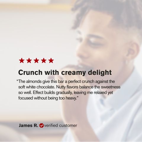 1,200mg White Chocolate & Almonds Bar - Delta 8 - Thumbnail 6