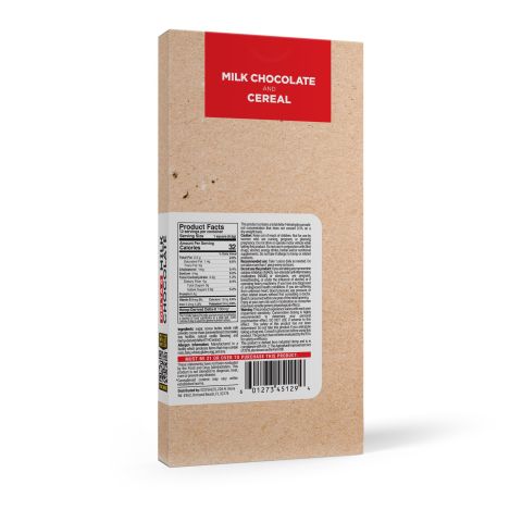 1,200mg Milk Chocolate & Cereal Bar - Delta 8 - Thumbnail 7