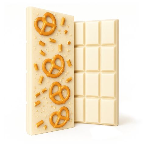 600mg White Chocolate & Pretzels Bar - Delta 8 - Thumbnail 1