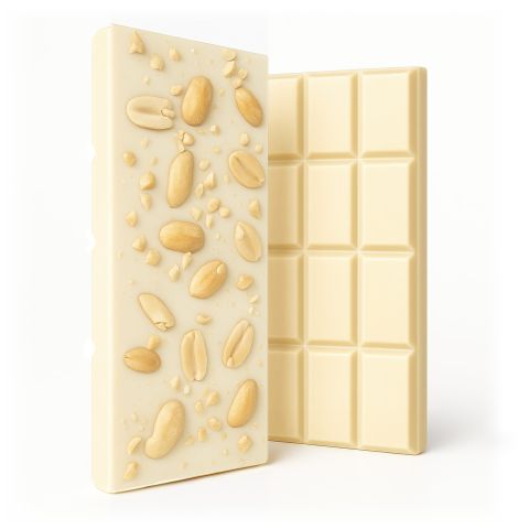 600mg White Chocolate & Peanuts Bar - Delta 8 - Thumbnail 1