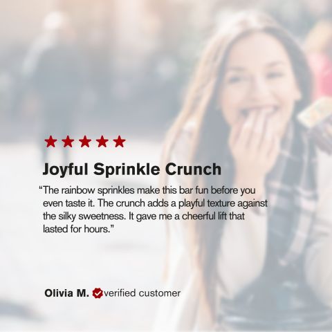 600mg White Chocolate & Sprinkles Bar - Delta 8 - Thumbnail 6