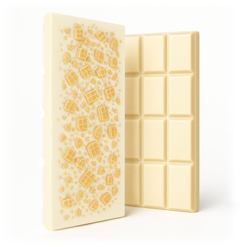 600mg White Chocolate & Wafer Cones Bar - Delta 8 - Thumbnail 1