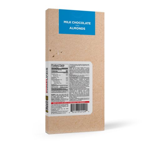 1,200mg Milk Chocolate & Almonds Bar - Delta 8 - Thumbnail 7