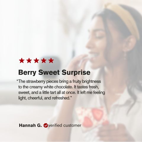 600mg White Chocolate & Strawberries Bar - Delta 8 - Thumbnail 6