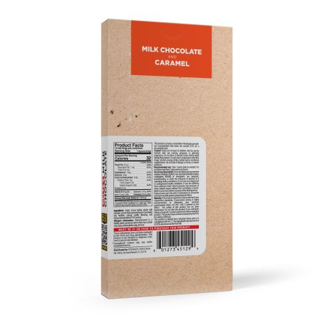 1,200mg Milk Chocolate & Caramel Bar - Delta 8 - Thumbnail 7