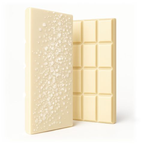 600mg White Chocolate & Sea Salt Bar - Delta 8 - Thumbnail 1