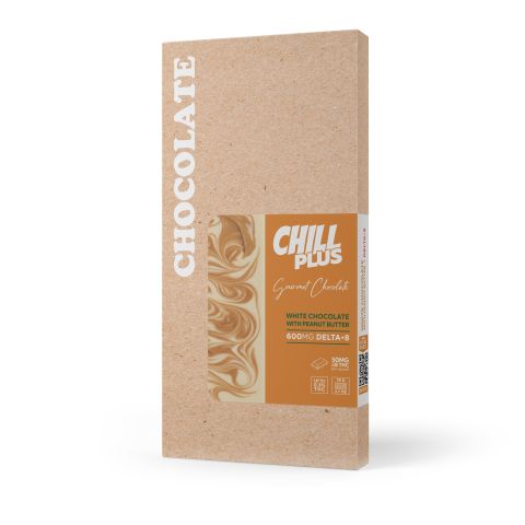 600mg White Chocolate & Peanut Butter Bar - Delta 8 - Thumbnail 3