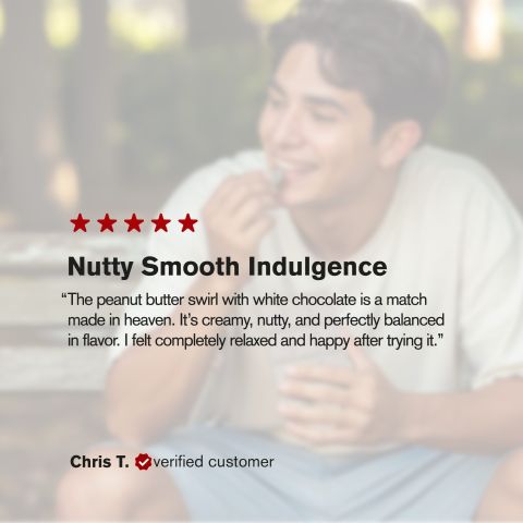 600mg White Chocolate & Peanut Butter Bar - Delta 8 - Thumbnail 6