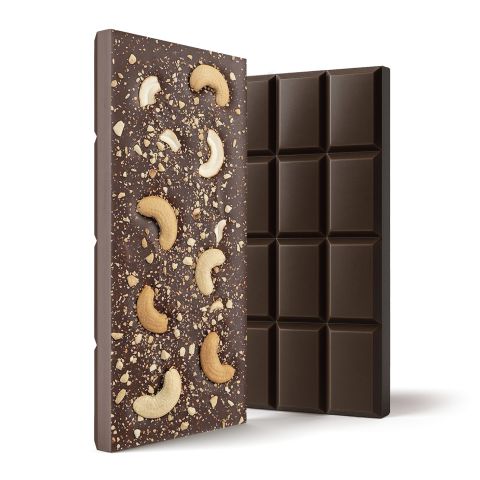 600mg Dark Chocolate & Cashews Bar - Delta 8 - Thumbnail 1
