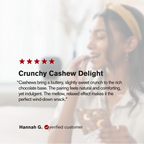 600mg Dark Chocolate & Cashews Bar - Delta 8 - Thumbnail 6