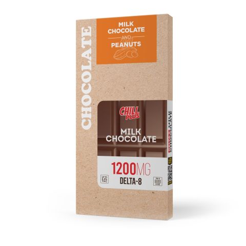 1,200mg Milk Chocolate & Peanuts Bar - Delta 8 - Thumbnail 3