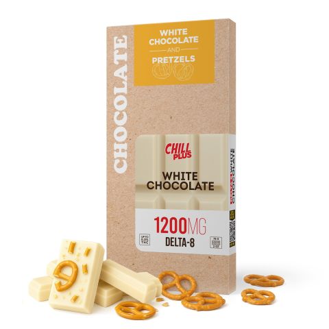 1,200mg White Chocolate & Pretzels Bar - Delta 8 - Thumbnail 2