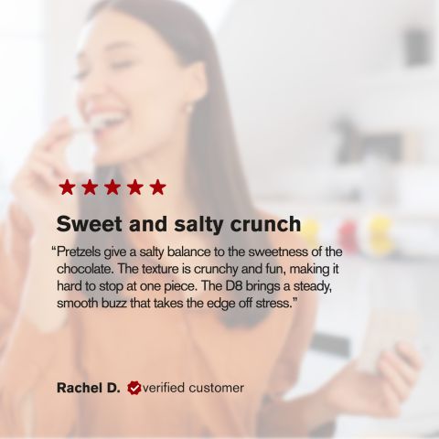 1,200mg White Chocolate & Pretzels Bar - Delta 8 - Thumbnail 6
