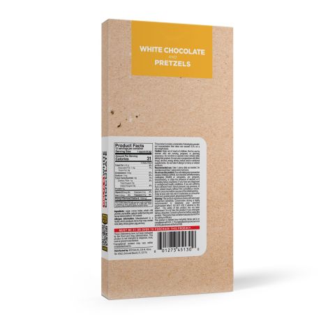 1,200mg White Chocolate & Pretzels Bar - Delta 8 - Thumbnail 7