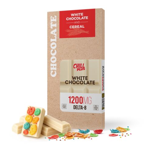 1,200mg White Chocolate & Cereal Bar - Delta 8 - Thumbnail 2