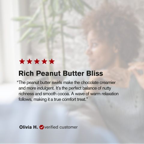 600mg Dark Chocolate & Peanut Butter Bar - Delta 8 - Thumbnail 6