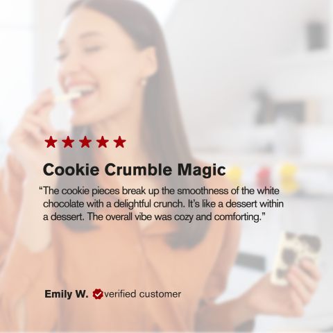 600mg White Chocolate & Cookies Bar - Delta 8 - Thumbnail 6