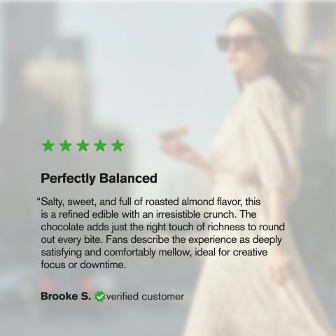 100mg - Delta 8 - Caramel Almond & Sea Salt Nut Bar - Thumbnail 7