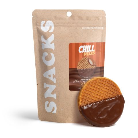 100mg - Delta 8 - Caramel Almond Waffle - Thumbnail 2