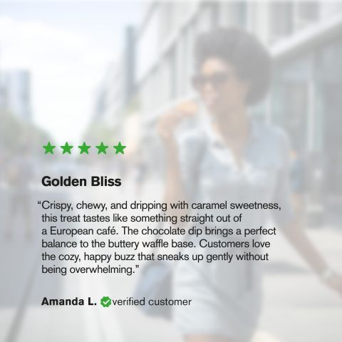 100mg - Delta 8 - Caramel Almond Waffle - Thumbnail 7