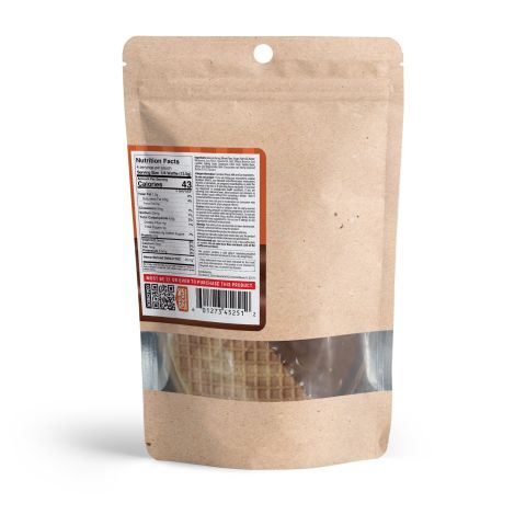 100mg - Delta 8 - Caramel Almond Waffle - Thumbnail 8