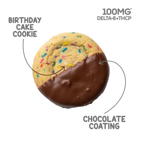 100mg Delta 8 - Birthday Cake Cookie - Thumbnail 4