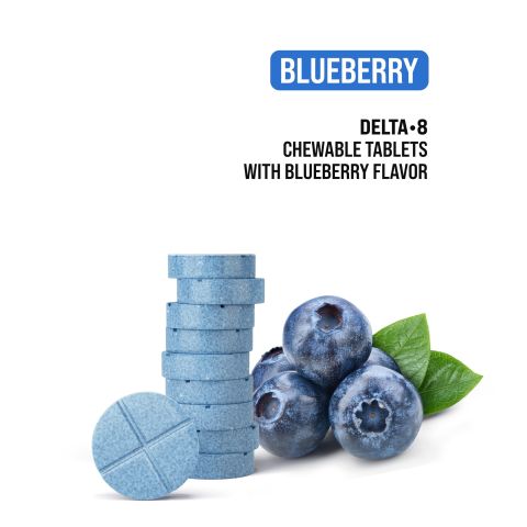 10mg Delta 8 Tablets - Blueberry - Chill Plus - Thumbnail 5
