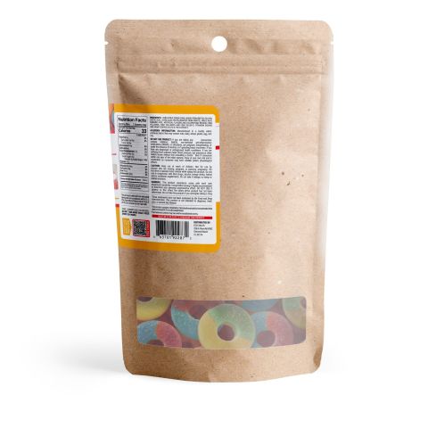 100mg Delta 8 Gummies - Assorted Sour Mix Rings - Thumbnail 11