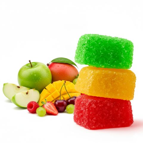 100mg D8 & THCP Gummies - Fruity Mix - Thumbnail 5