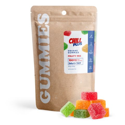 100mg D8 & THCP Gummies - Fruity Mix - Thumbnail 6