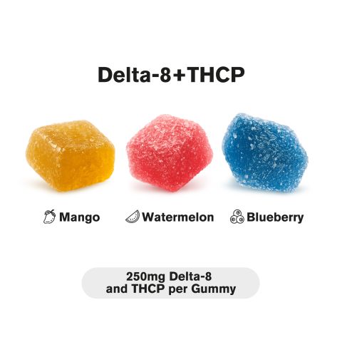 250mg D8 & THCP Gummies - Original Mix - Thumbnail 3